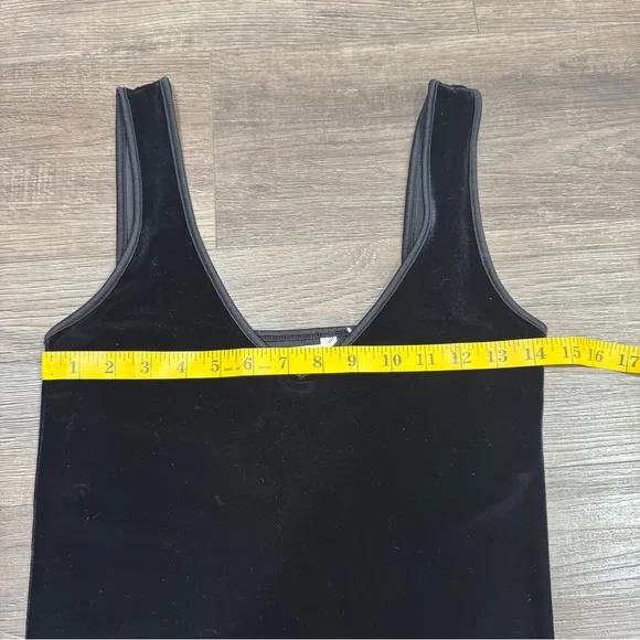 Victoria's Secret velvet Black Midi Dress - Picture 6 of 8